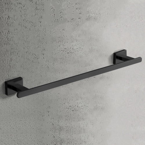 Towel Bar, 18 Inch, Matte Black Nameeks NCB60